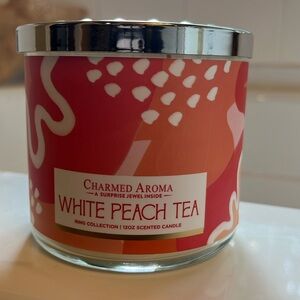Charmed aroma, white peach tea size 6 ring collection